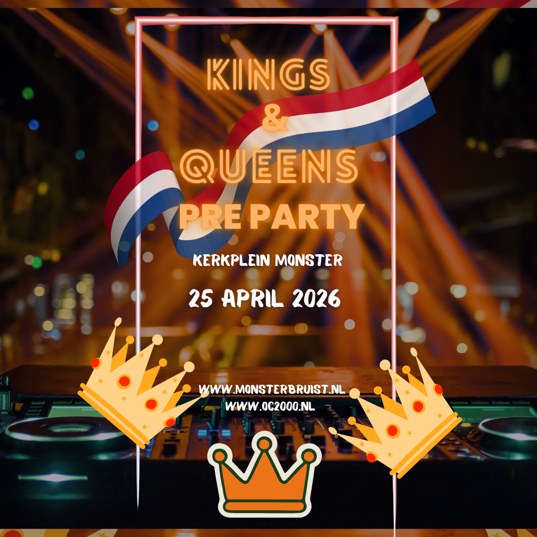 Kings & Queens party website (1080 x 1080 px)